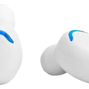 Audífonos Inalámbricos Bluetooth Libitium AUDI-B Color Blanco/Azul con Estuche de Carga