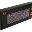 Teclado Mecánico Redragon Kumara Rainbow K552-kr-sp Teclado Negro Idioma Español Latinoamérica