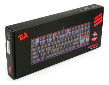 Teclado Mecánico Redragon Kumara Rainbow K552-kr-sp Teclado Negro Idioma Español Latinoamérica