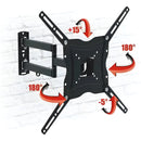 Soporte Tv Monitor Pared Brazo Móvil Brazo 14 A 55 Pulgadas