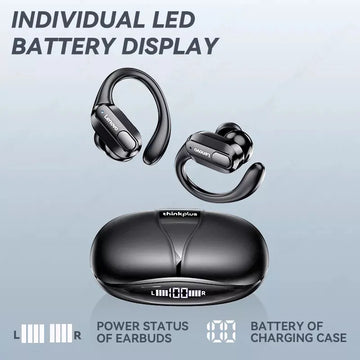 Audífonos 100% Lenovo Livepods Xt80 Bluetooth 5.3 Negro Ya!! Negro