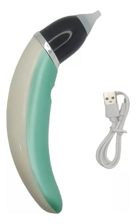 Aspiradora Nasal Eléctrica Segura Para Bebés, Color Azul