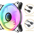 Ventilador De Cpu Af12 Rgb 120mm Para Pc Gamer Luz Led