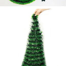 Árbol De Navidad Artificial Plegable Fácil Armado 150cm Color Verde Claro