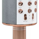 Microfono Karaoke Bluetooth -altavoz Ws 858 Color Rosa Chicle