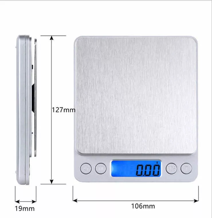 Pesa Bascula Gramera Digital Balanza 500g