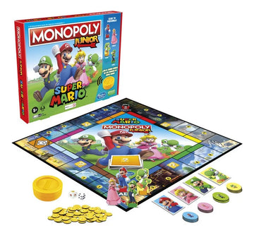 Juego De Mesa Monopoly Junior Edición Super Mario Hasbro