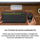 Teclado + Mouse Wireless Genius Luxemate Q8000 Reducido