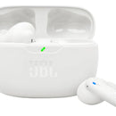 Auriculares inalámbricos Bluetooth Jbl Wave Beam 2, color blanco