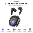 Audífonos Innovo PodsPRO Bluetooth Inalámbricos Negro con Micrófono y Luz LED