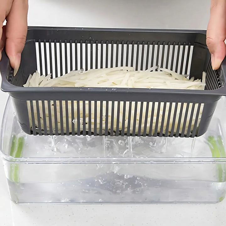 Multi Picador Vegetales 15 Pzs Cortador Verduras 1.2 L