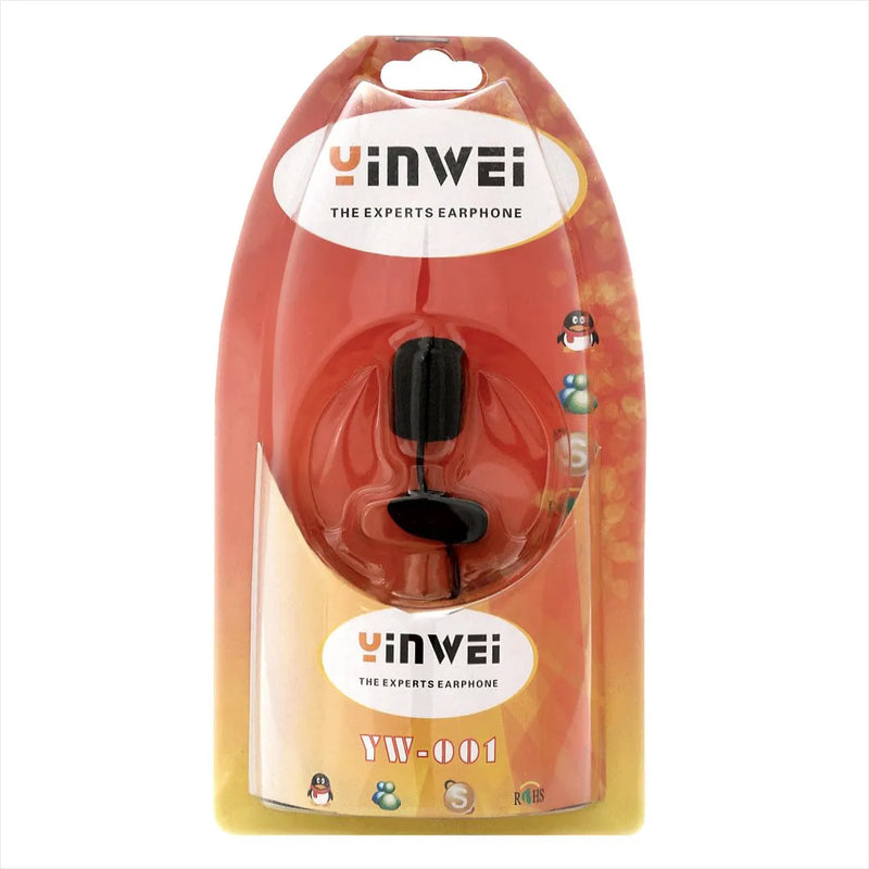 Micrófono De Solapa Anti-ruido Con Clip Para Pc Y Portátil Color Negro