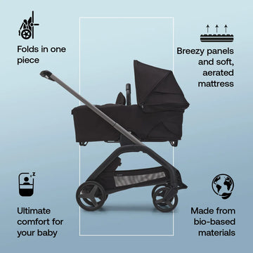 Cochecito Con Moisés Bugaboo Dragonfly Ciudad Fácil De Plega
