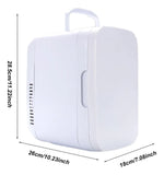 Mini Refrigerador Para Carro, Frio O Caliente Blanco