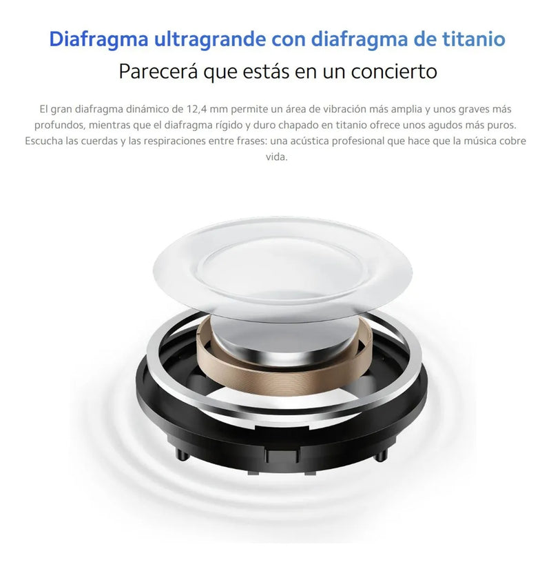 Xiaomi Redmi Buds 5, Auriculares Táctil Anc Manos Libres, Wh Blanco
