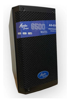 Parlante Activo 8 Pulgadas Audio Sound 6500w Profesional Negro