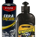 Abrillantador Brillo Cera + Renovador De Farolas Color Negro