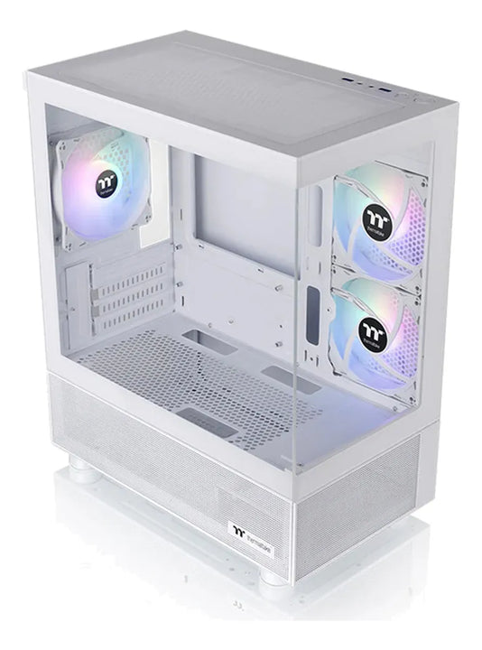 Chasis Thermaltake View 170 Tg Micro-atx 3 Fan Blanco Argb