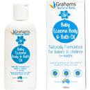 Grahams Natural Aceite Corporal Y De Baño Para Eccema Para.