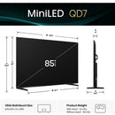 Televisor 85 Pulgadas Mini-led 4k Uhd Smart Fire Tv Qled