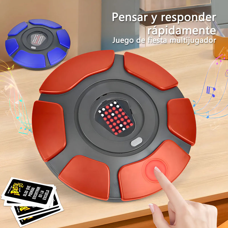 Juego De Mesa Basta Versión 2.0 Viral Interactivo Tablero Electrónica En Español, Para Pensar Rápida, Juego De Palabras De Ritmo Rápido, Juego Familiares, Fiestas Y Entretenimiento