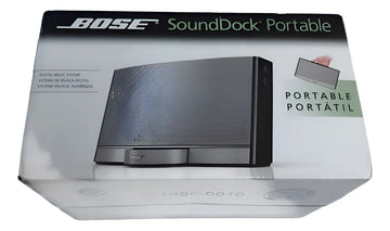 Parlante Bose Sounddock Portable - Gloss Black Plateado,negro
