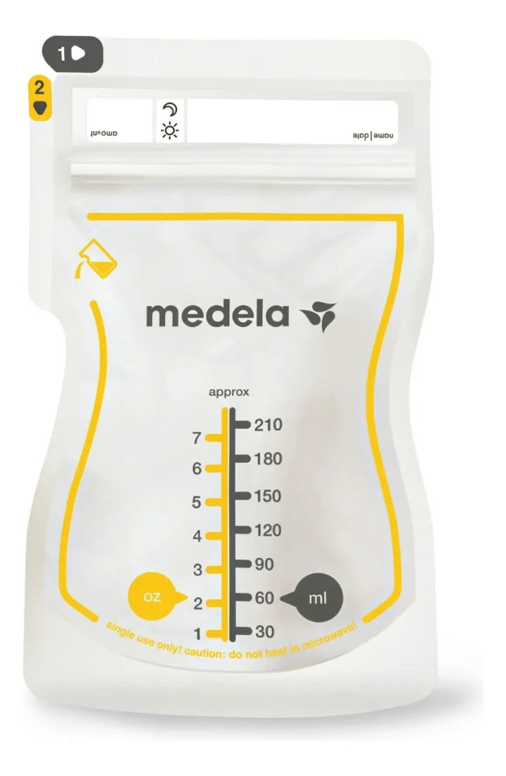 Medela Bolsas Reciclables Para Almacenar Leche Materna 100u