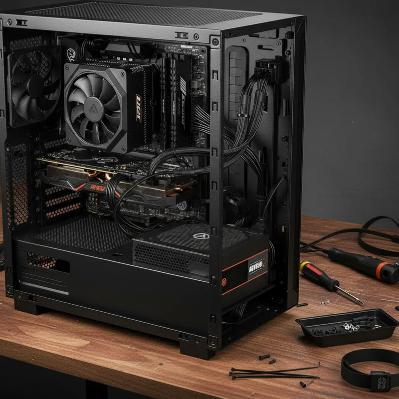 Fuente De Poder Pc 650w Bronce 80+ 650 W 80 Plus Certificada Negro
