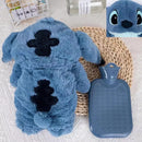 Peluche Stitch Mediano Bolsa Para Cólicos Menstruales Azul Acero