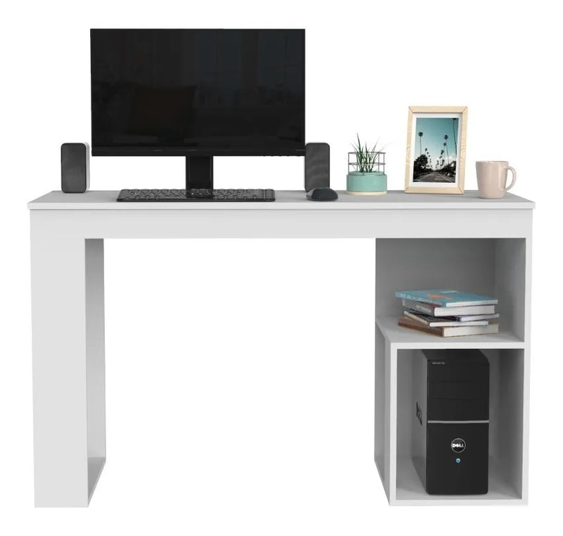 Escritorio RTA MueblesAstana madera aglomerada de 120cm x 73.5cm x 50cm blanco
