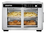 Horno Tostador Y Freidora Aire 12 Funciones Gourmia Oferta Plateado