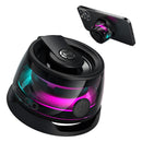 Edifier G200 Altavoz Magnético Bluetooth Mini Altavoces Inalámbricos de 5 W con Bluetooth 5.3 Luz Rgb Modo de Juego Tiempo de Reproducción de 7h Soporte Portátil para Teléfono para iPhone