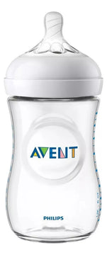 Set Philips Avent De Recien Nacido Con Biberones Natural Trasparente Floreado
