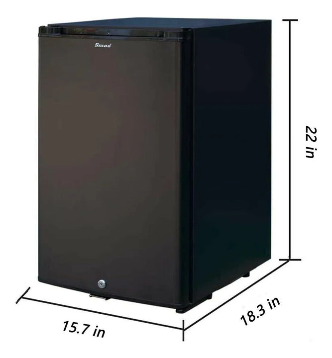 Mini Nevera Smad Capacidad 1.4 Pies Cúbicos De 12v Para