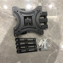 Soporte Base Movil Para Tv 32 34 36 38 40 42 44 46 48 50 Negro