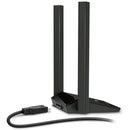 Tarjeta De Red Tplink T4u Plus Ac1300 5ghz Usb 2 Antenas