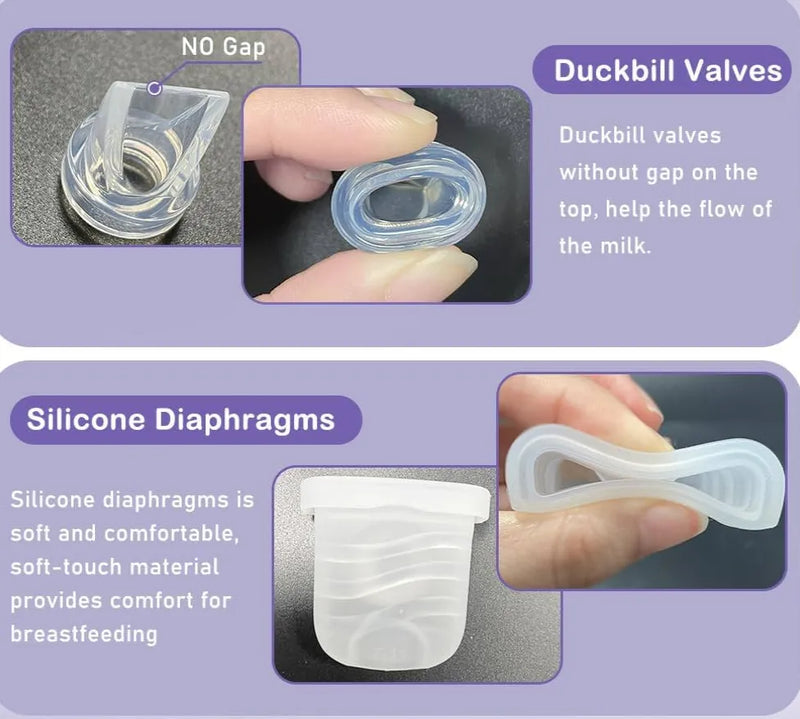 Repuesto Valvula Y Diafragma Silicona Extractor S32 Ncvi