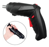 Destornillador Atornillador Electrico Inalambrico Recargable Negro