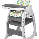 Silla Comedor Escritorio Para Bebés Lila