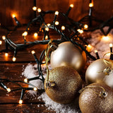 Instalación 200 Led Luz Calida Decoración Navideña Bombillos