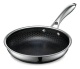 Sartén Antiadherente Híbrida Hexclad De 8 Pulgadas, Apta Par