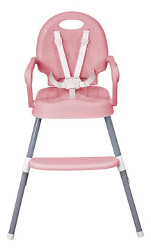 Silla Comedor Bebe 3en1 Happy Baby Azul Cp7000 Color Rosa