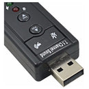 Adaptador Sonido Tarjeta De Audio 7.1 3d Usb Pc Canal Stereo