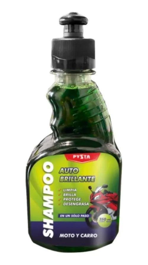 Shampoo Con Cera Super Brillo + Silicona Ultra Rapida
