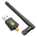 Receptor Wifi 600mbs Doble Banda Tarjeta Usb Dual 2.4-5 Ghz