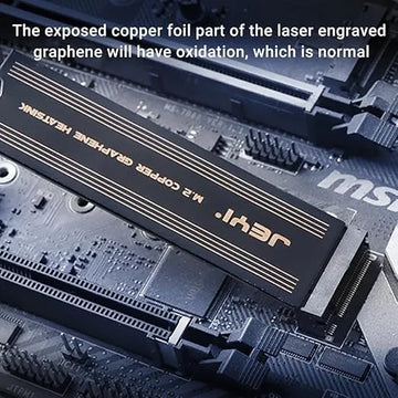 Disipador Grafeno Cobre Memoria Ram M.2 Ssd Sticker Gamer