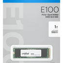 Unidad De Estado Solido Ssd M.2 1tb Crucial E100 Nvme Pcie 4 Negro