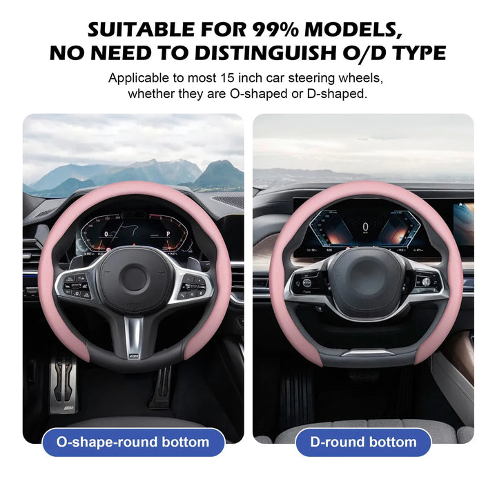 Funda De Volante Nappa 15 Ultra Elegante Y Antideslizante