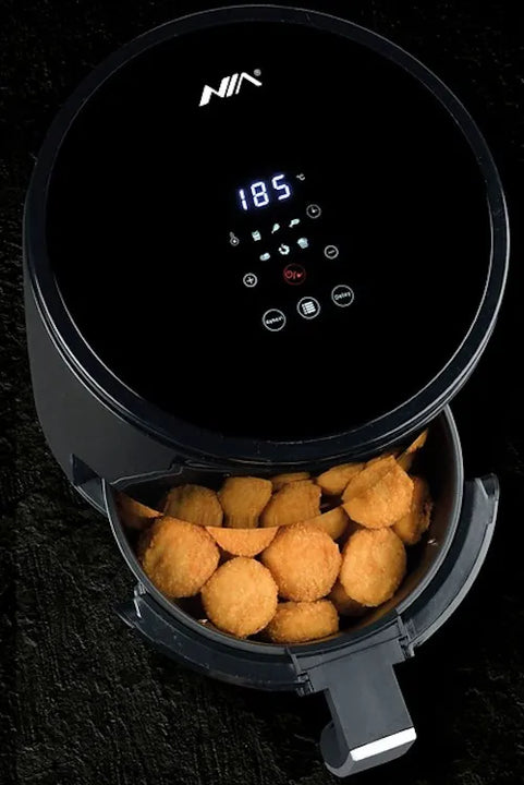 Air Fryer Freidora De Aire Digital Sin Aceite 2.5 Litros Negro