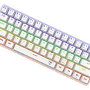 T-dagger Arena T-tgk321-w-br Sp - Blanco - Rgb Rainbow - Qwerty - Español - Switches Et Brown - 60%